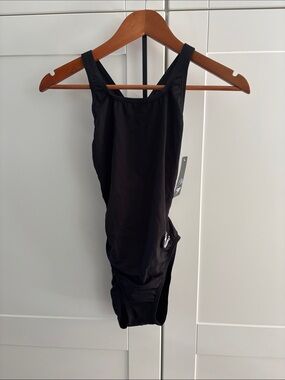 Speedo Team Black One-Piece Swimsuit